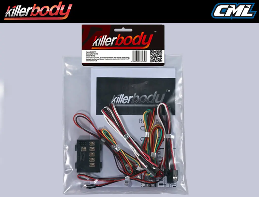 Killerbody Led Light System W/Control Box (8 Leds) – RC Cars