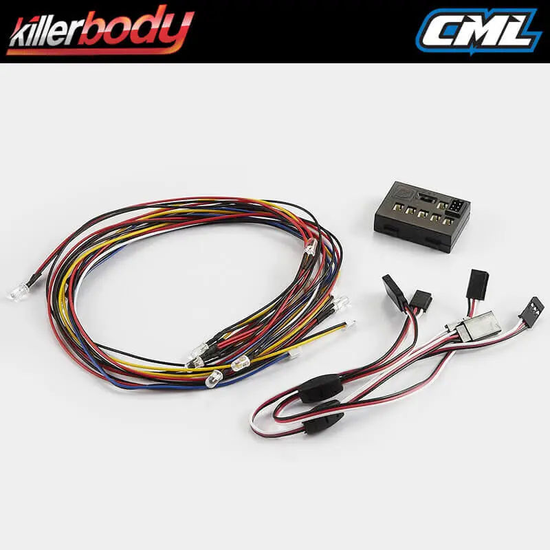 Killerbody Led Light System W/Control Box (10 Leds) – RC Cars