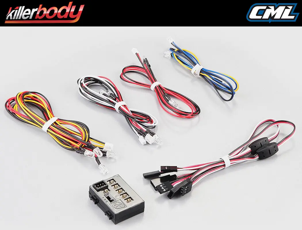 Killerbody Led Light System W/Control Box (12 Leds) – RC Cars