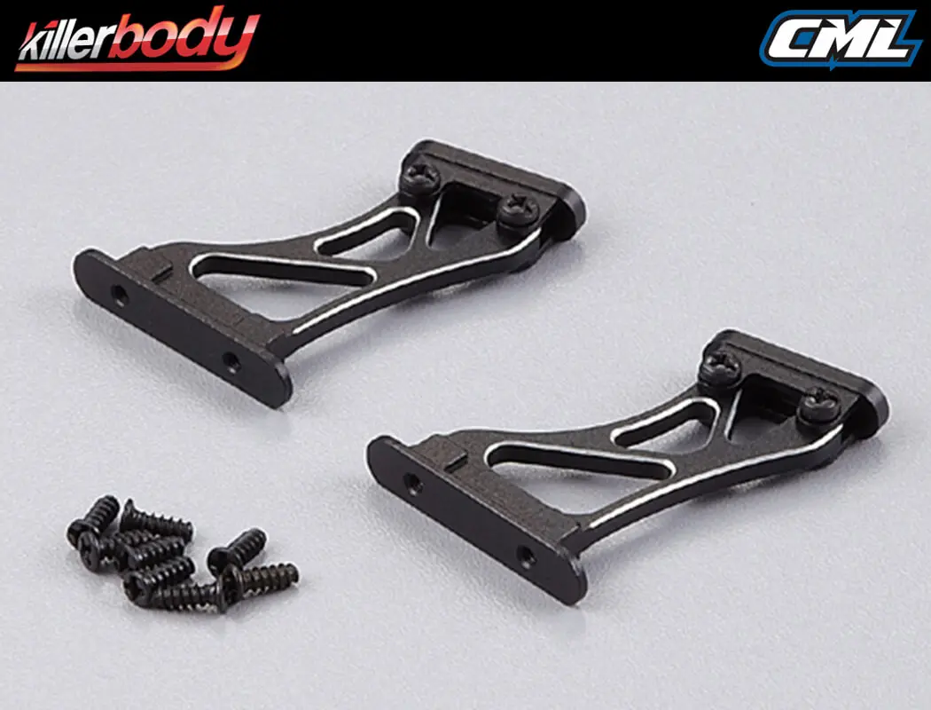 Killerbody Rear Wing Mount 1/10 High (Cnc Aluminium) – RC Cars