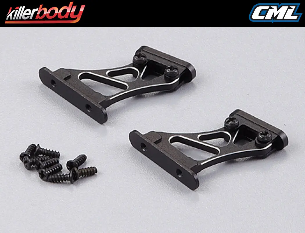 Killerbody Rear Wing Mount 1/10 Medium (Cnc Aluminum) – RC Cars