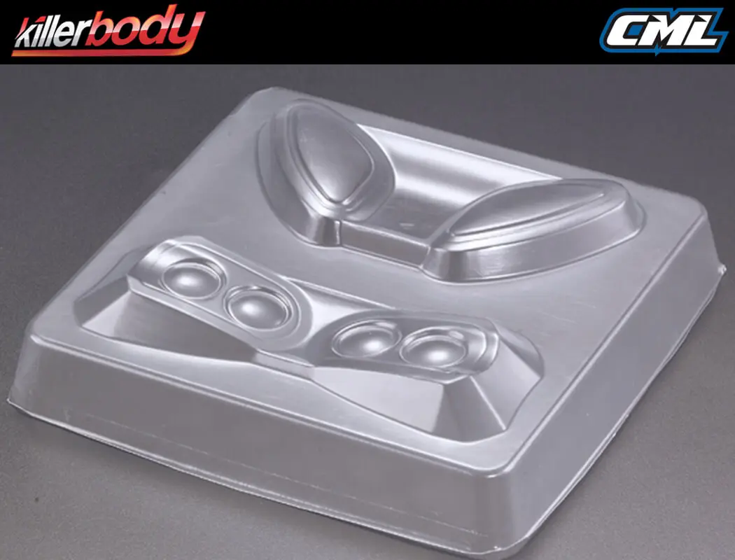 Killerbody Transparent Light Glass (Corvette Gt2) – RC Cars