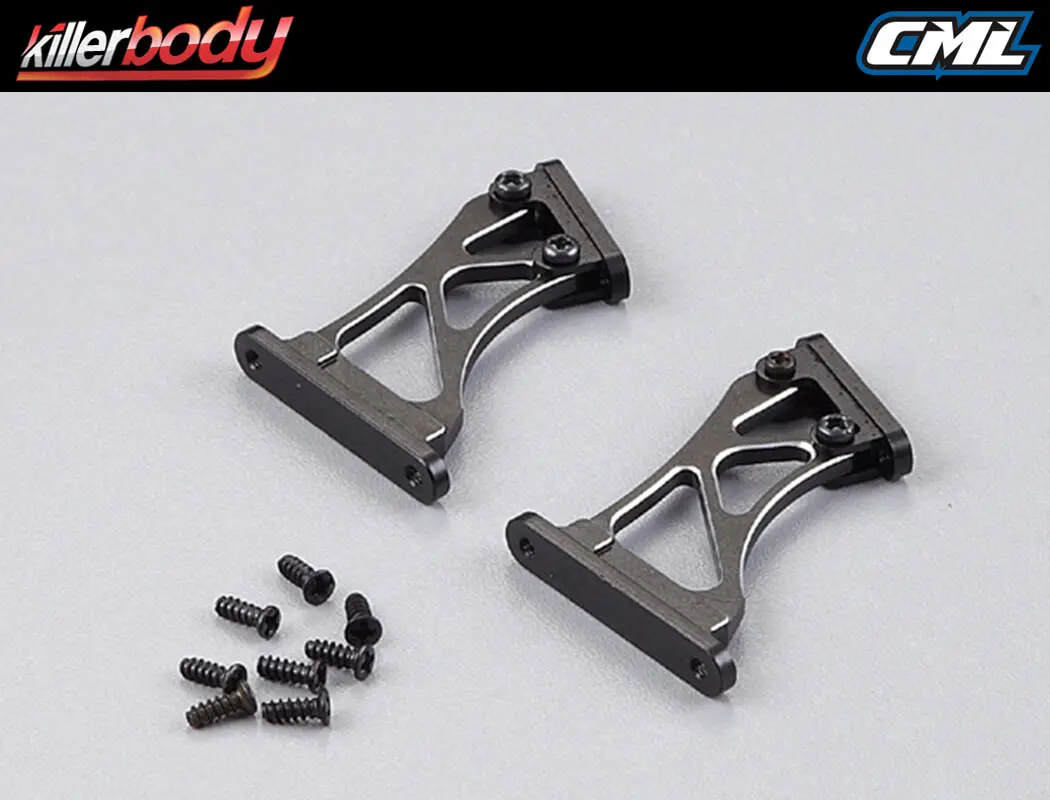 Killerbody Rear Wing Mount - High 1/7 (Cnc Aluminum) – RC Cars