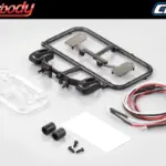 Killerbody Wing Mirror Type "E" W/Led Unit Set 1/10 Truck – RC Cars