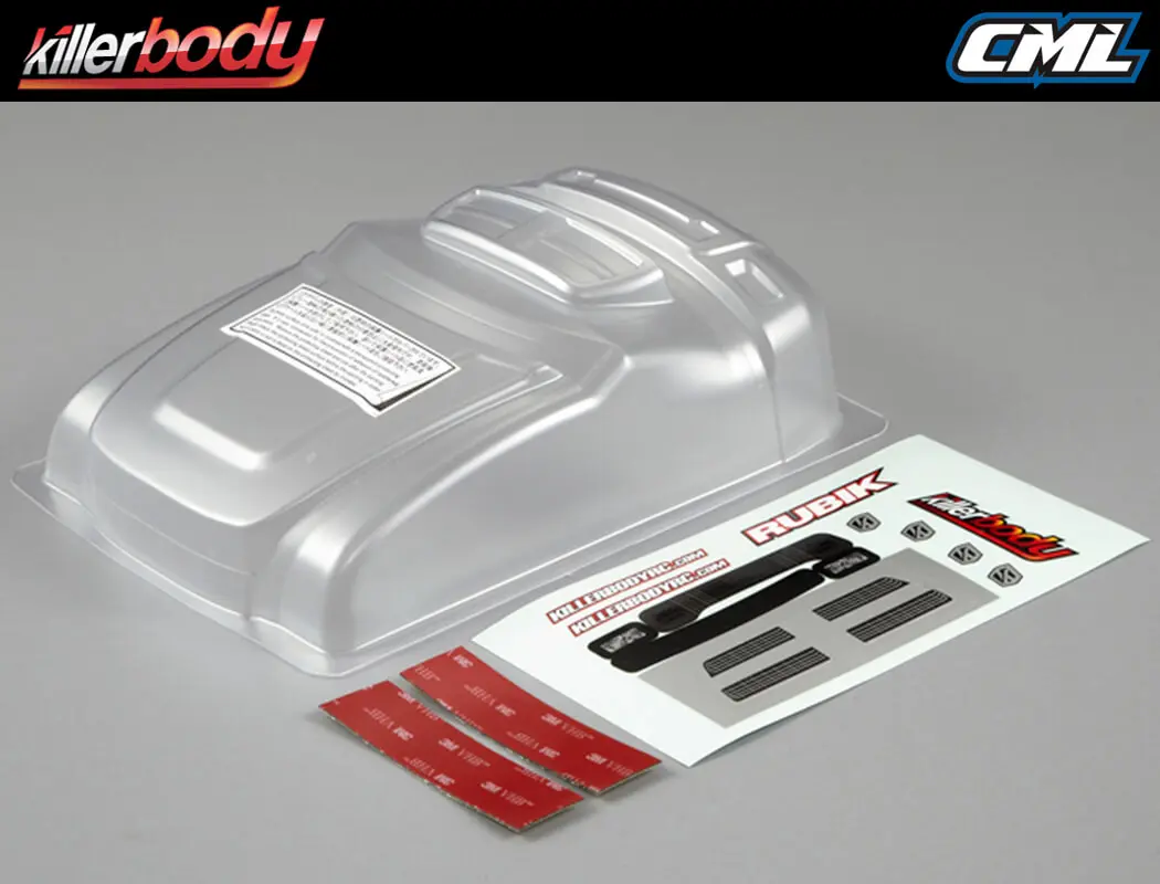 Killerbody Modified Hood & Front Fender Set 1/10 Electric Mt – RC Cars