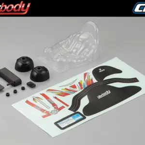 Killerbody Driver Figure W/Helmet & Seat 1/10 Scale – RC Cars