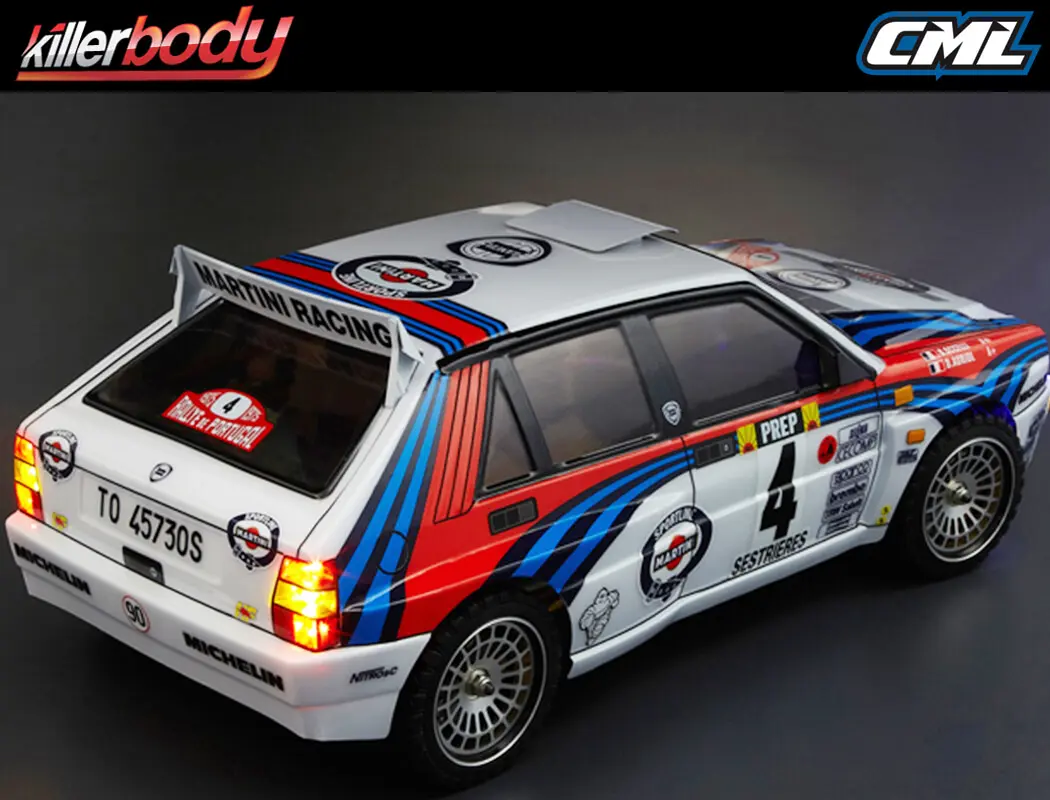 Killerbody Lancia Delta Hf Integrale 190mm Finished Body Rally – RC Cars