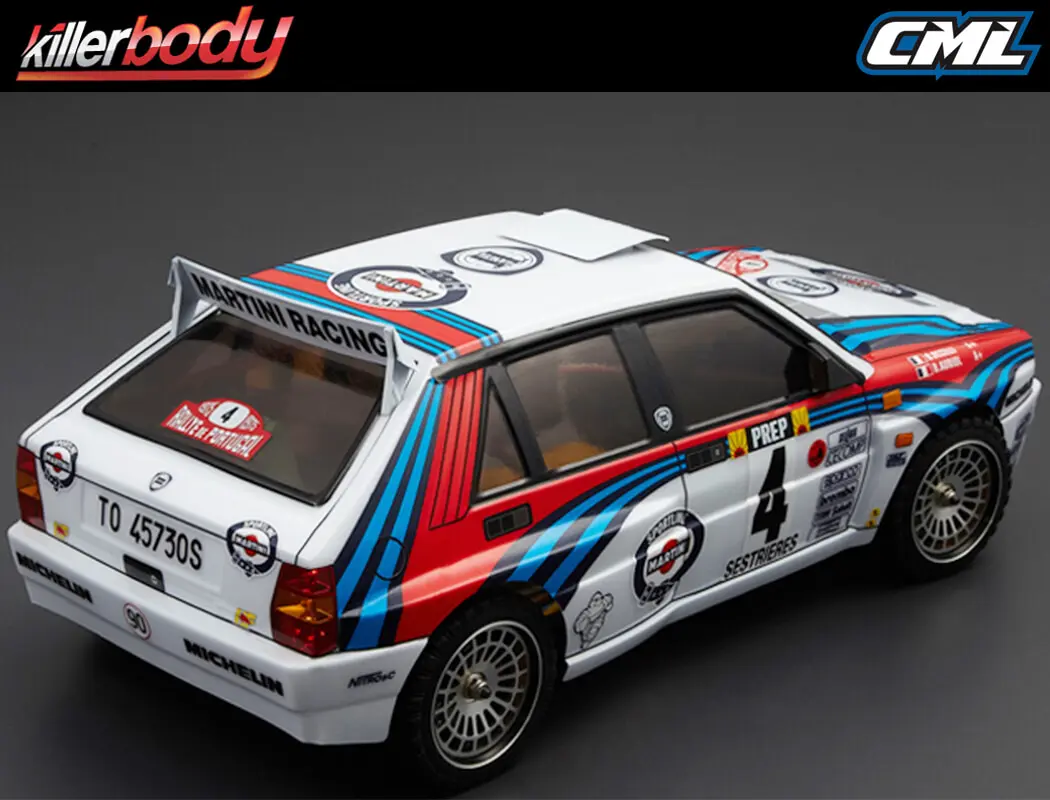 Killerbody Lancia Delta Hf Integrale 190mm Finished Body Rally – RC Cars