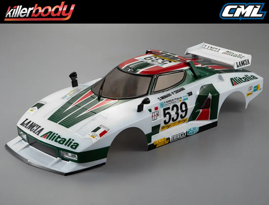 Killerbody Lancia Stratos (1977 Giro) Finished Body Rally – RC Cars