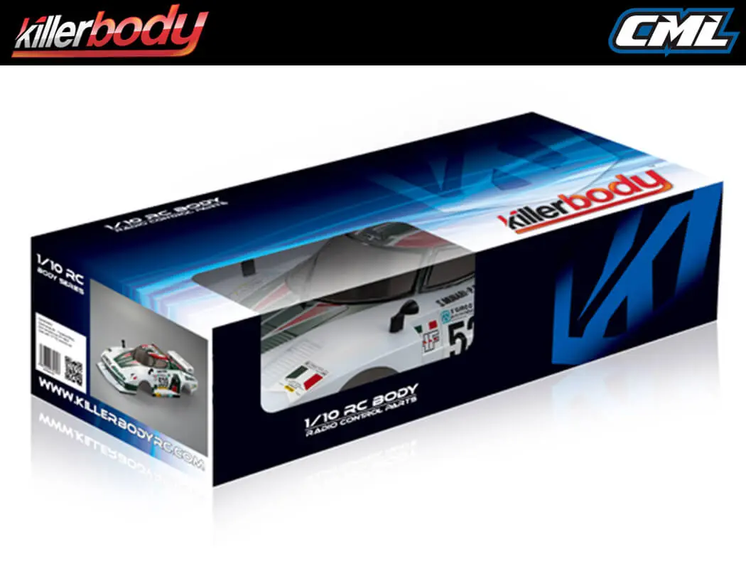 Killerbody Lancia Stratos (1977 Giro) Finished Body Rally – RC Cars