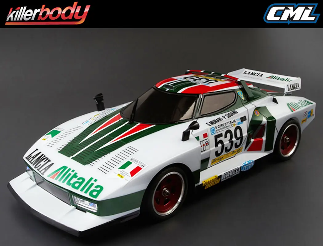 Killerbody Lancia Stratos (1977 Giro) Finished Body Rally – RC Cars