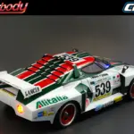 Killerbody Lancia Stratos (1977 Giro) Finished Body Rally – RC Cars