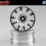 Killerbody Wheel 3mm Offset Chrome 10-Spoke 1/10 Tc (4) – RC Cars