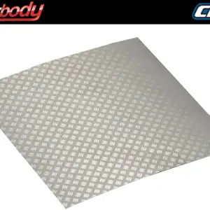Killerbody Stainless Steel Modified Chequer Plate Silver – RC Cars