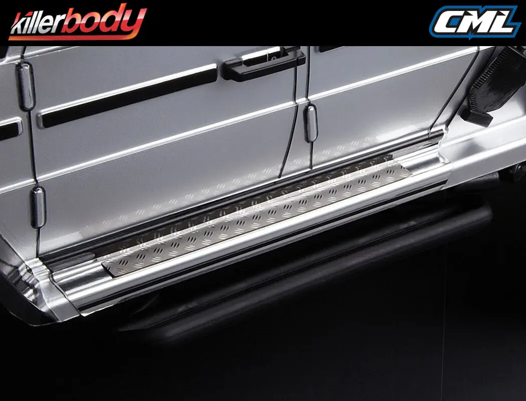 Killerbody Stainless Steel Modified Chequer Plate Silver – RC Cars