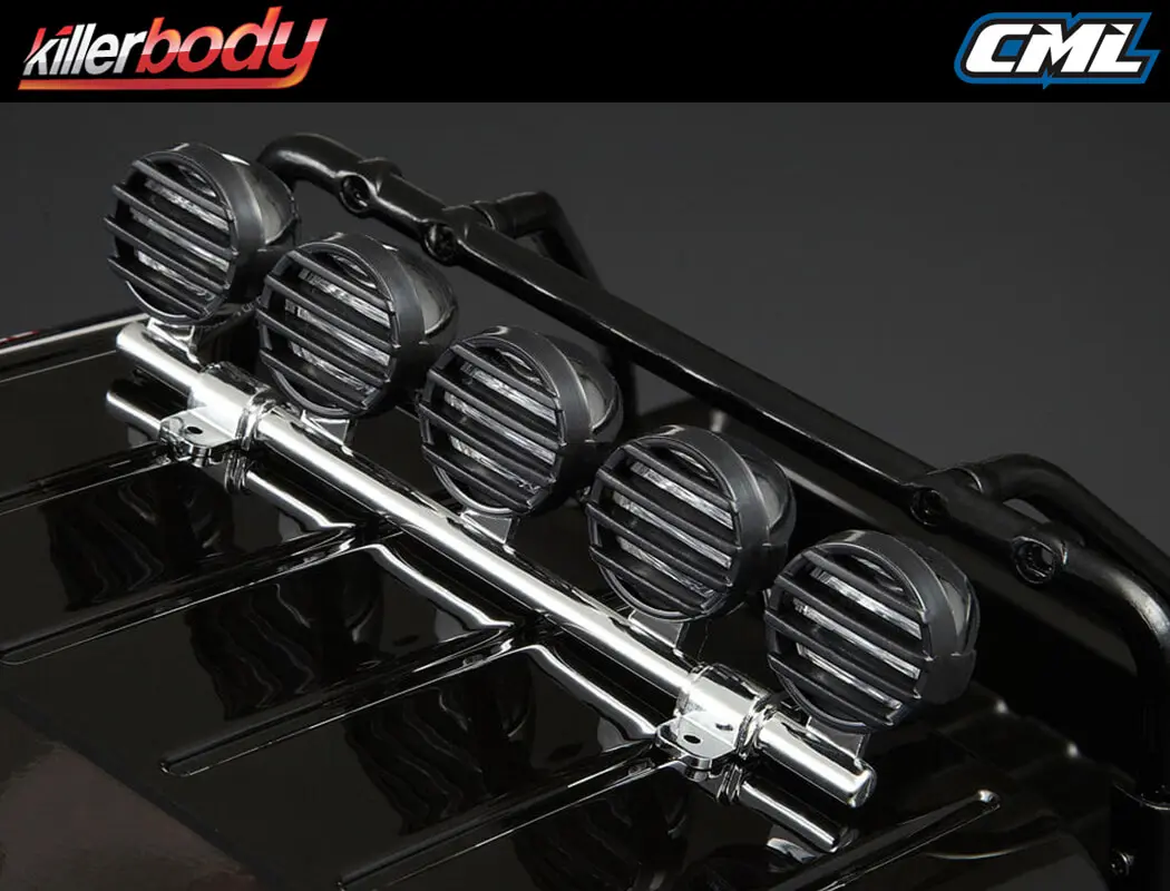 Killerbody Black Light Set for Roof Type B – RC Cars