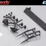 Killerbody Black Plastic Parts (Lancia Delta Hf Integrale) – RC Cars