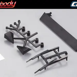 Killerbody Black Plastic Parts (Lancia Delta Hf Integrale) – RC Cars