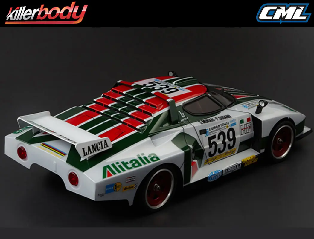 Killerbody Lancia Stratos (1977 Giro) 190mm Clear Body – RC Cars