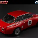 Killerbody Alfa Romeo 2000 Gtam 190mm Clear Body – RC Cars