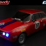 Killerbody Alfa Romeo 2000 Gtam 190mm Clear Body – RC Cars