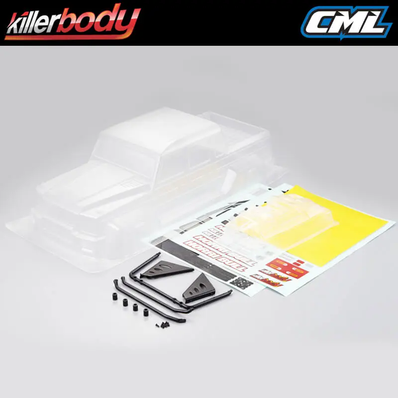Killerbody Horri-Bull 1/10 Crawler Clear Body Shell – RC Cars