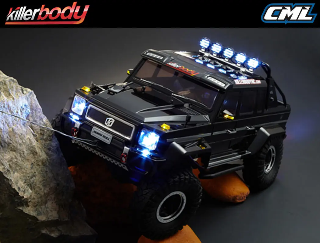 Killerbody Horri-Bull 1/10 Crawler Clear Body Shell – RC Cars