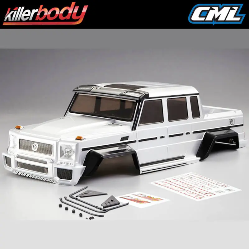 Killerbody Horri-Bull 1/10 Crawler Finished Body Silver – RC Cars