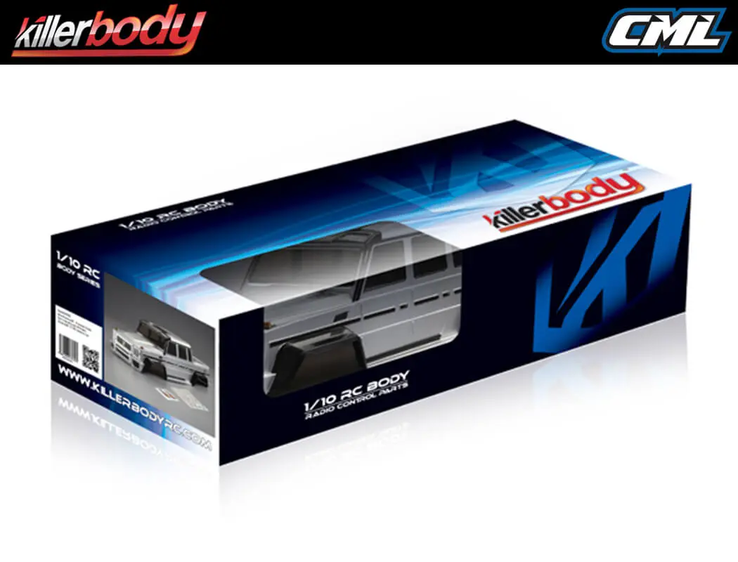 Killerbody Horri-Bull 1/10 Crawler Finished Body Silver – RC Cars