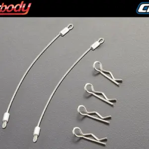 Killerbody Body Rope W/Clip Set (Metal) 100mm – RC Cars