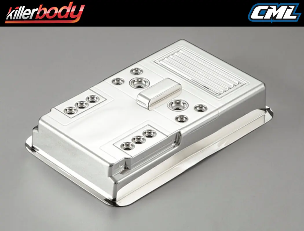 Killerbody Chromed Light Bucket & Grill for Marauder Body – RC Cars