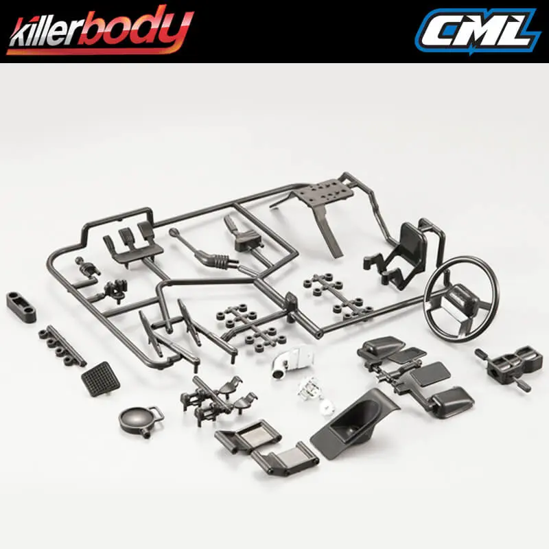 Killerbody Plastic Cockpit Set for Marauder Body – RC Cars