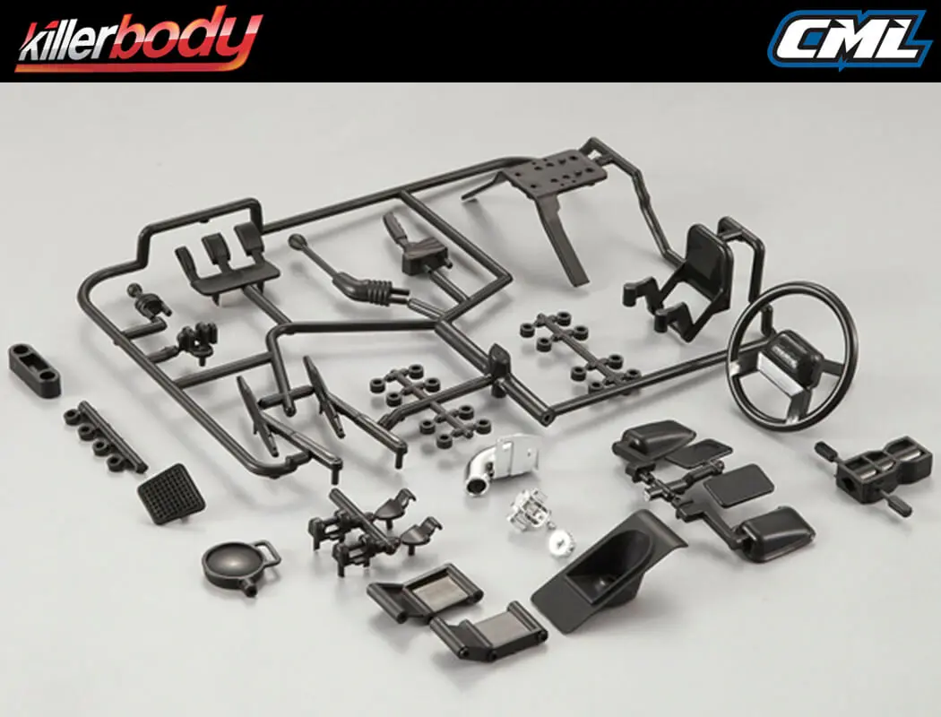 Killerbody Plastic Cockpit Set for Marauder Body – RC Cars