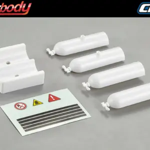 Killerbody Plastic Oxygen Bottle Set – RC Cars