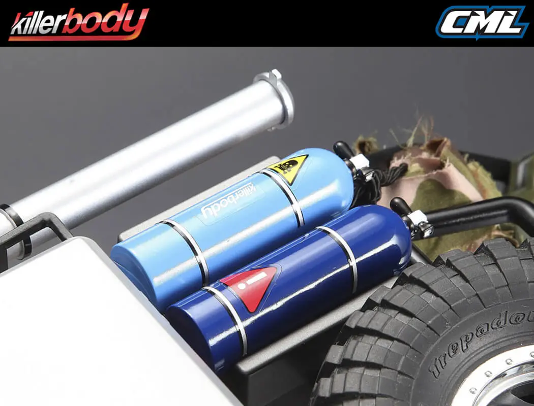 Killerbody Plastic Oxygen Bottle Set – RC Cars