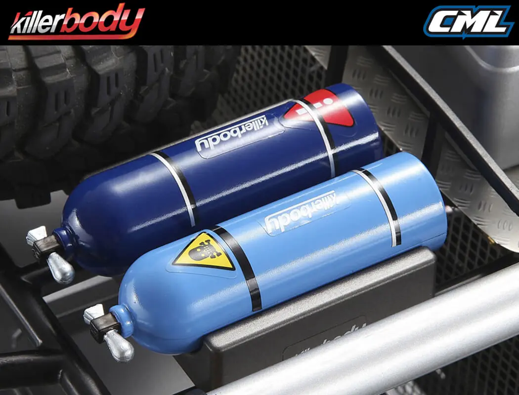 Killerbody Plastic Oxygen Bottle Set – RC Cars