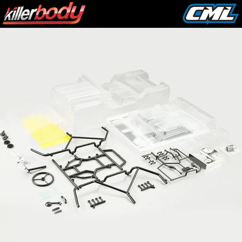 Killerbody Warrior 1/10 Crawler Clear Body – RC Cars