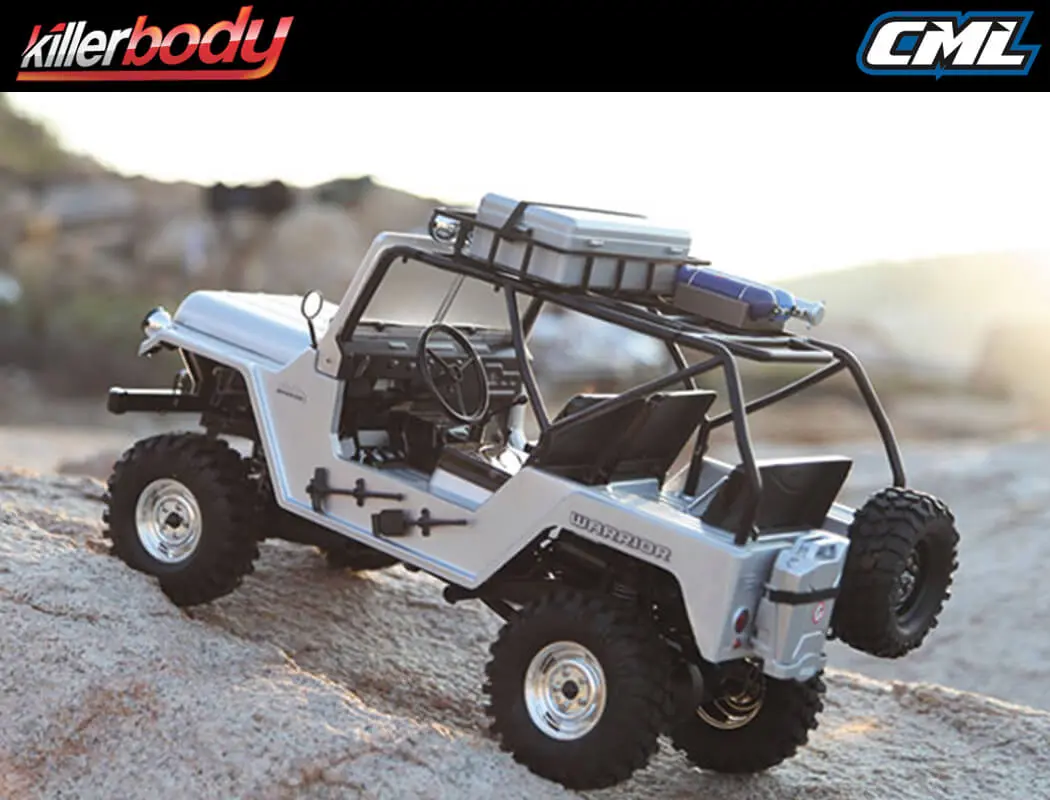 Killerbody Warrior 1/10 Crawler Clear Body – RC Cars