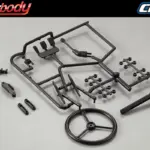 Killerbody Black Plastic Parts for Warrior Body – RC Cars