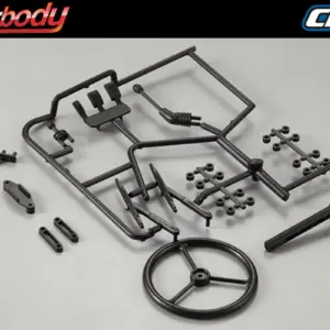 Killerbody Black Plastic Parts for Warrior Body – RC Cars