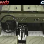 Killerbody Black Plastic Parts for Warrior Body – RC Cars