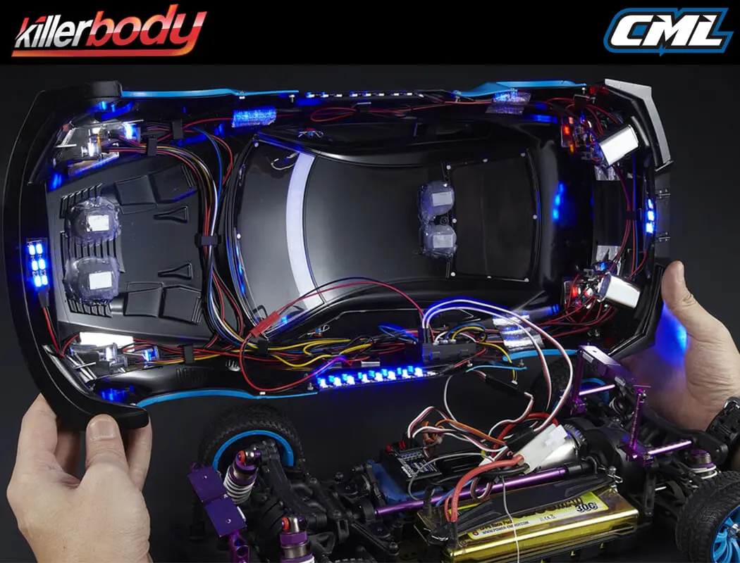 Killerbody Led Control Box W/Connecting Wire – RC Cars