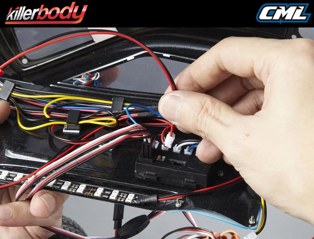 Killerbody Led Control Box W/Connecting Wire – RC Cars