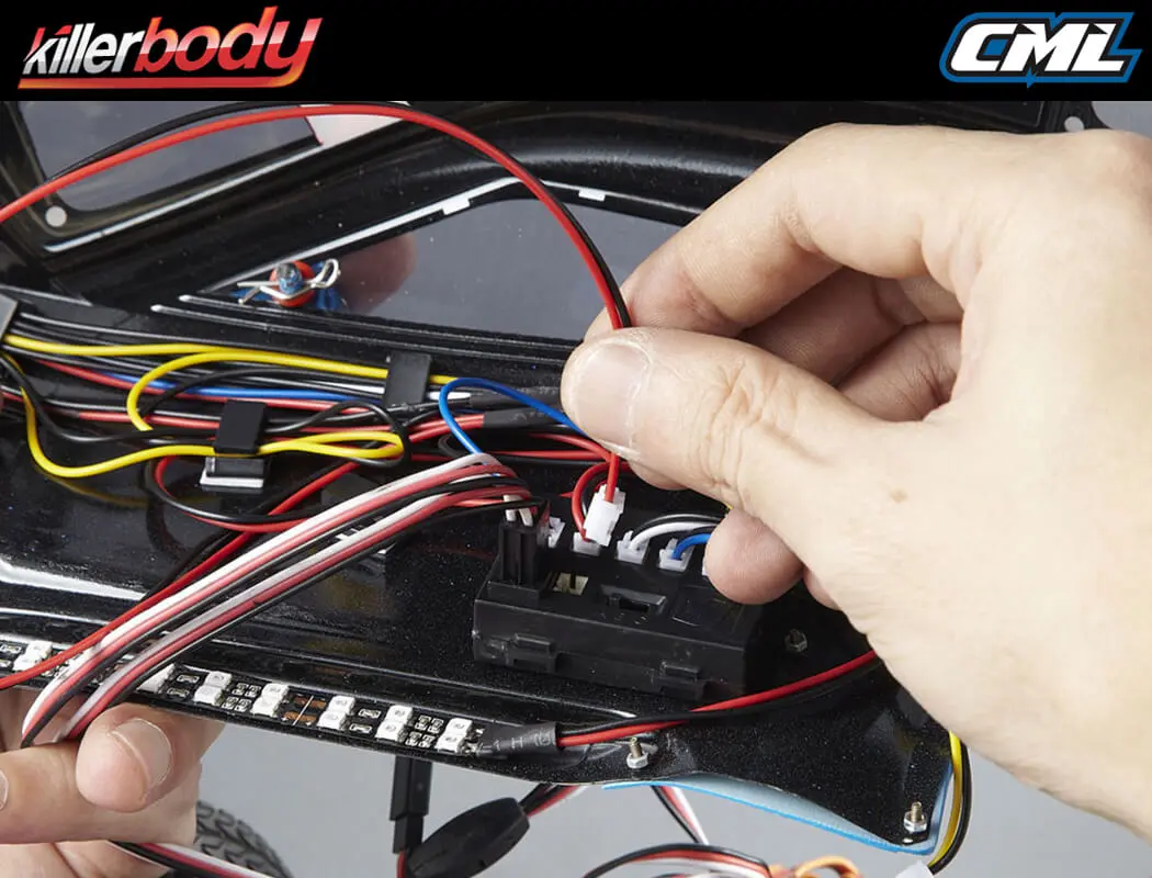 Killerbody Chassis Light W/SMD Led Unit Set (18 Blue Leds) – RC Cars