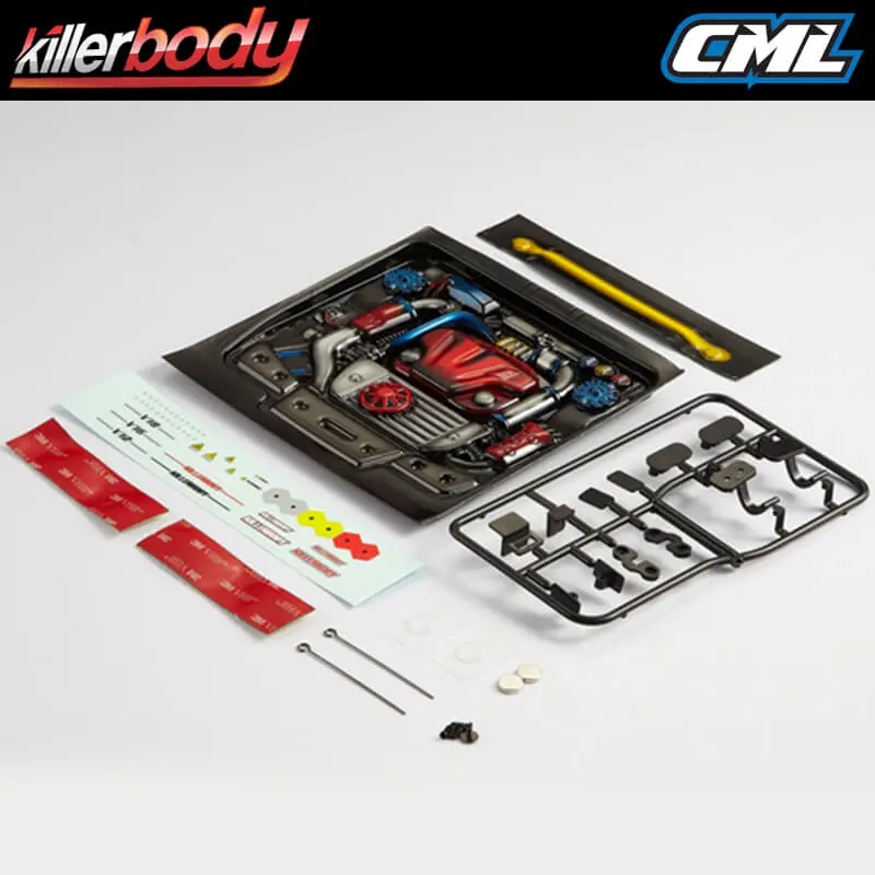 Killerbody Touring Car Engine Finished Type B – RC Cars