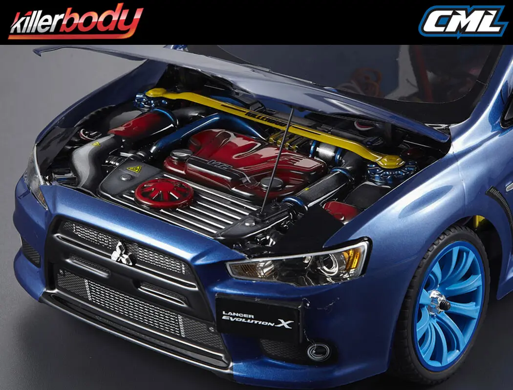 Killerbody Touring Car Engine Finished Type B – RC Cars