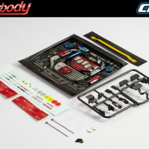 Killerbody Touring Car Engine Finished Type G – RC Cars