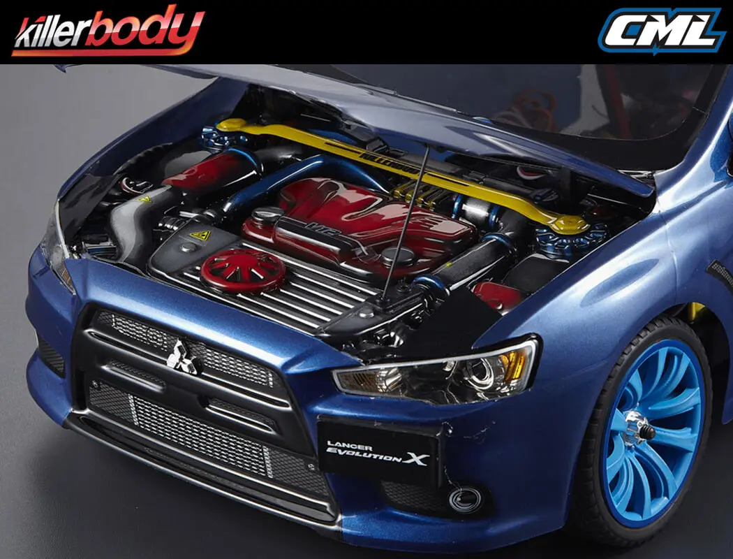 Killerbody Touring Car Engine Finished Type G – RC Cars