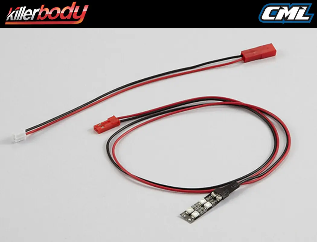 Killerbody Chassis Light W/SMD Led Unit Set (6 Red Leds) – RC Cars