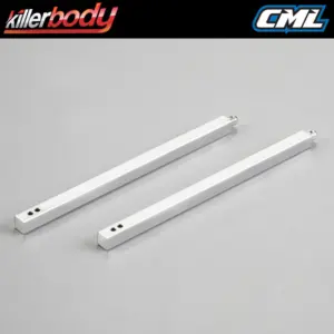 Killerbody Pajero Aluminium Body Mounts (Rear) Sq – RC Cars